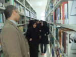 بازدید دانشجویان آموزشکده فنی و حرفه ای دختران بابل از کتابخانه بزرگ حضرت آیت ا.. روحانی بابل به مناسبت گرامیداشت هفته کتاب و کتابخوانی 3