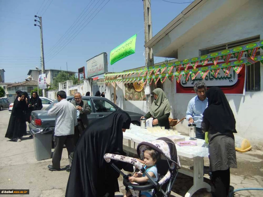 گزارش برپایی ایستگاه صلواتی به مناسبت میلاد امام زمان (عج) در آموزشکده فنی و حرفه ای دختران بابل 5