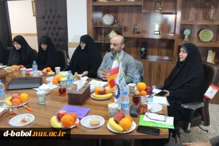 سومین جلسه مشترک معاونین بررسی و تحلیل کانونهای بسیج اساتید دانشگاههای استان مازندران
 در دانشکده فنی و حرفه ای دختران بابل 3