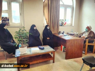 دیدار نورزوی با حجت الاسلام حاج آقا روحانی امام جمعه شهرستان بابل