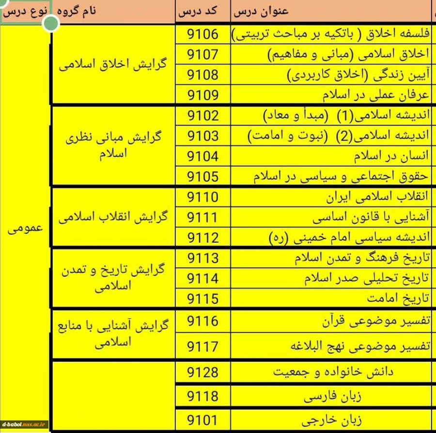 قابل توجه دانشجویان گرامی

برگزاری ترم تابستان
 2