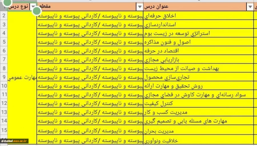 قابل توجه دانشجویان گرامی

برگزاری ترم تابستان
 2